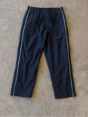 Vintage Mens XL Nike Navy Blue track pants NWT